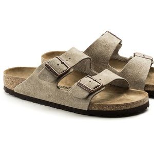 Birkstenstock Arizona suede taupe 6-6.5